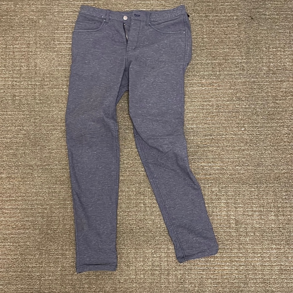Lululemon ABC heather navy slim pants